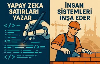 Yapay Zeka Satırları Yazar, İnsan Sistemleri İnşa Eder